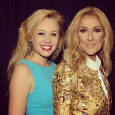 Clara Helms with Celine Dion 2018